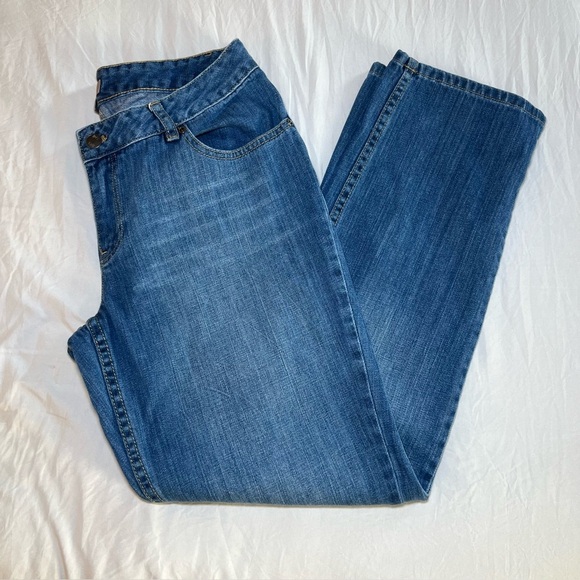 J Jill Boyfriend Straight Leg Low Rise Jeans - Picture 1 of 4